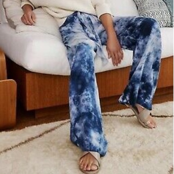 Cloth & stone Venice Tie Dye Wide Leg Pant M like NEW - Picture 1 of 3